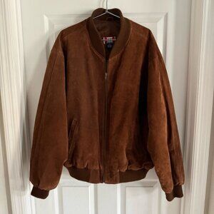 Vintage 100% Genuine Leather Bomber Jacket